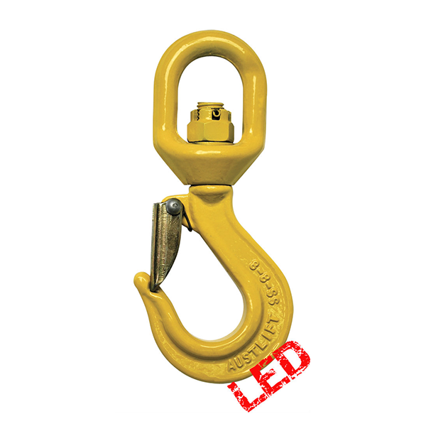 Swivel Sling Hook with Safety Latch
